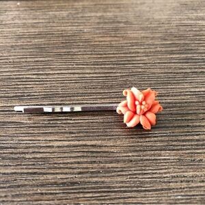 Handmade flower bobby pin